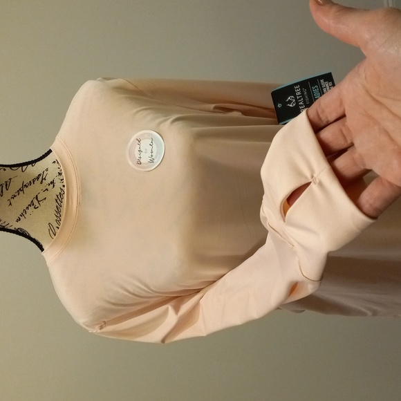 Long Sleeve Jersey UPF Control Light Tee Stretchy Wicking Flex Thumbhole Active - Picture 4 of 15